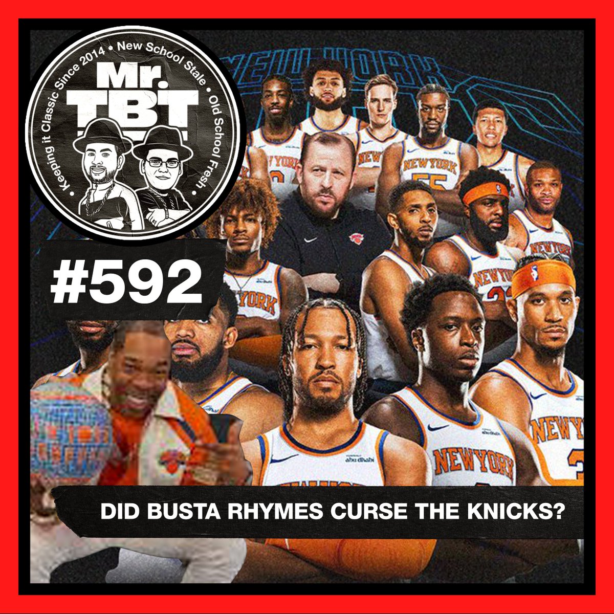 This week we bring you <a href="/BustaRhymes/">Busta Rhymes</a> and the <a href="/nyknicks/">NEW YORK KNICKS</a> , DMX releasing new music, the 20th anniversary of “Be”, the Dynamic Duo of rap a new Artist of the Month, and <a href="/thegodrakim/">RAKIM</a> gets a degree. What else? Let’s listen. mrthrowbackthursday.com/ep0592/