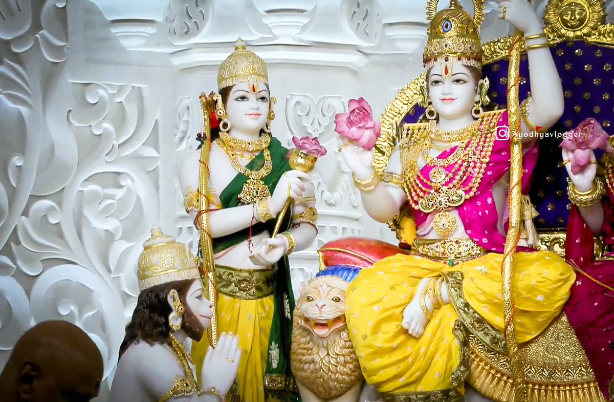 ayodhyavloggers's tweet photo. UP CM @myogiadityanath lead the Pran Pratishtha of Sri Ram Darbar at @ShriRamTeerth, Ayodhya 🚩

#ayodhya #RamMandir #RamMandirPranPratishtha #ayodhyavlogger https://t.co/B8280rPkvq