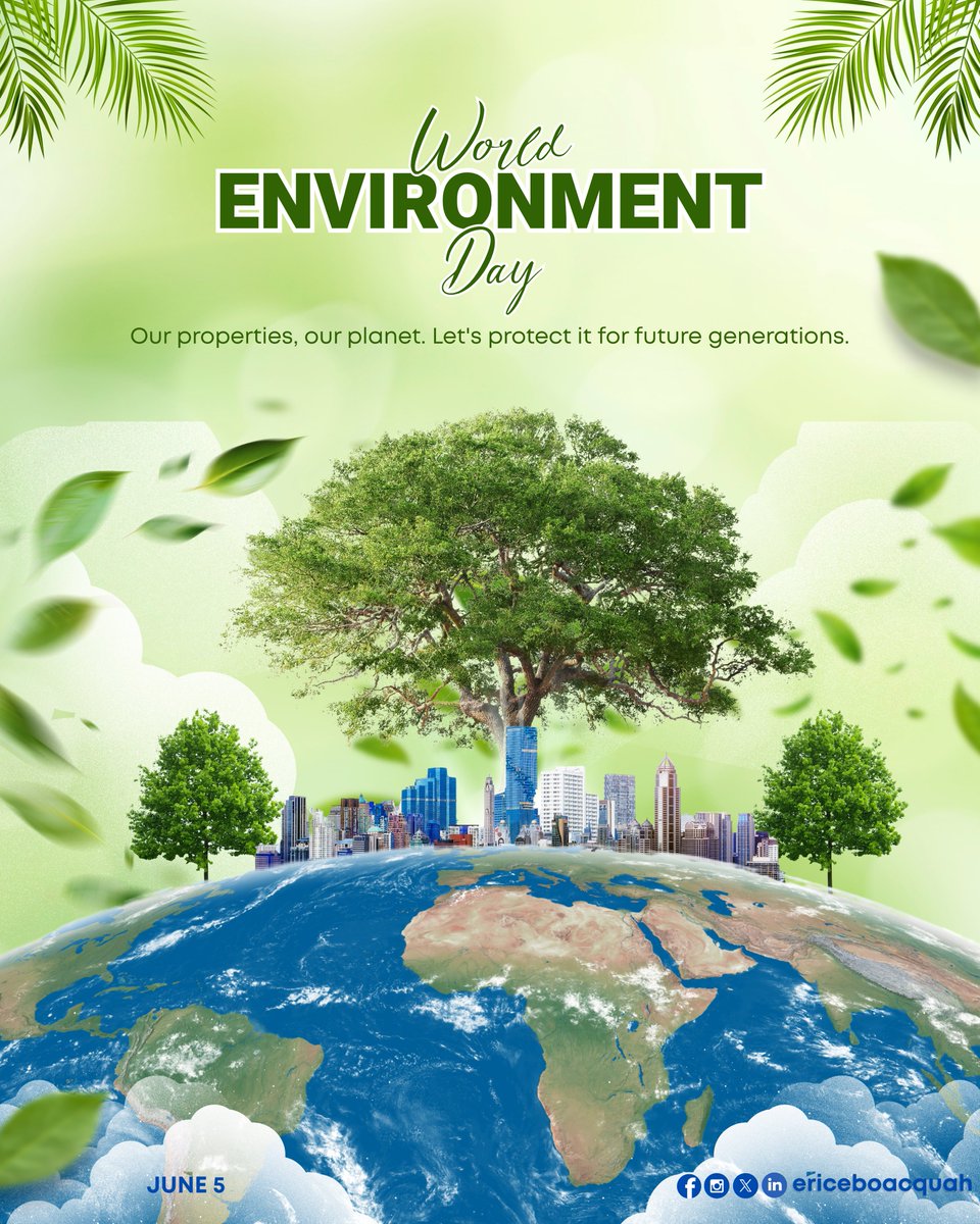 ericeboacquah's tweet photo. At Blue Rose, weβre building more than just homes β weβre building a sustainable future for our communities.
Small actions today, a greener tomorrow.
Let's work together to reduce our environmental footprint.
#WorldEnvironmentDay #GreenBuilding #RealEstate #BlueRoseLimited https://t.co/X0Y30O5DtF