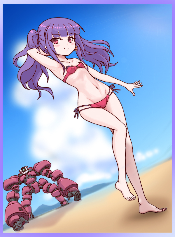 アニメの水着もかわいかったねと思い出す季節
#アリスギアお絵かき