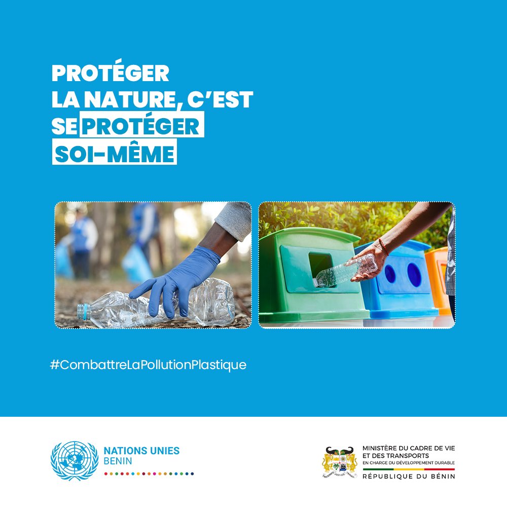 HolonouBenjamin's tweet photo. La pollution plastique cause des ravages dans les écosystèmes. Des microplastiques ont été trouvés dans le corps humain. La santé de la planète, c’est aussi la nôtre. Réduisons notre dépendance aux plastiques à usage unique. #CombattreLaPollutionPlastique ! #229SansPlastique https://t.co/C5piWunMhj