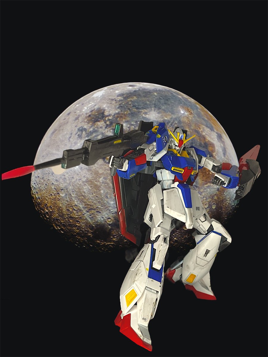 初めての筆塗りしました。面白かったですが、奥深さを感じました。気がついた点としては「筆はプラモデル専用筆が便利」です。
 #TLに深刻な射撃ポーズ不足 
 #ガンダム好きと繋がりたい 
 #Photoroom