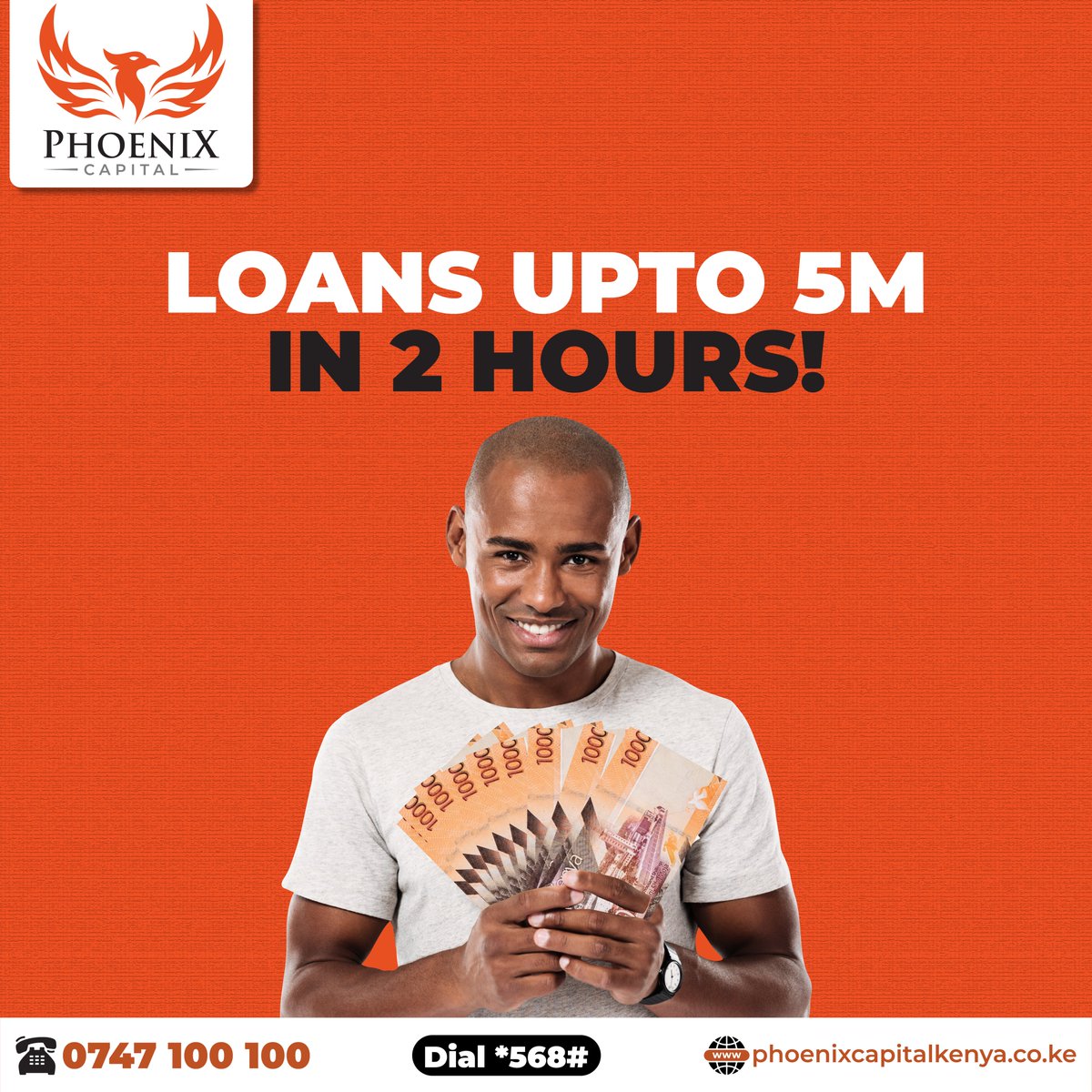 Access quick and affordable loans of upto 5 million at low interest rates.

Apply now: phoenixcapitalkenya.co.ke

#LogbookLoans #SalaryAdvance #AsseFinancing #PhoenixCapital #AssetFinance #AffordableLoansForAll #InsuranceMatters
