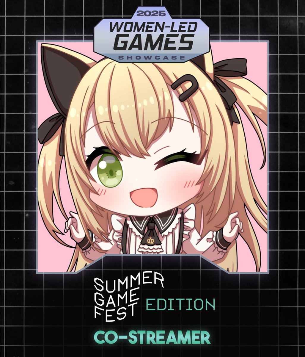 Luca黒蜜糖🍀ルカ・クロミツトウ (@gamewome) on Twitter photo ✧••┈┈┈┈┈┈••✧
🌙配信告知🌙
✧••┈┈┈┈┈┈••✧
⏰6/08(日) 2:00~(6/7土 26時)
女性主導で開発されているゲームを紹介する番組
📺『Women-Led Games Showcase
#SummerGameFest Edition 2025』<a href="/womenledgames/">Women-Led Games</a>
の公認ストリーマーに選出いただきました!✨ ✧••┈┈┈┈┈┈••✧
🌙配信告知🌙
✧••┈┈┈┈┈┈••✧
⏰6/08(日) 2:00~(6/7土 26時)
女性主導で開発されているゲームを紹介する番組
📺『Women-Led Games Showcase
#SummerGameFest Edition 2025』<a href="/womenledgames/">Women-Led Games</a>
の公認ストリーマーに選出いただきました!✨
