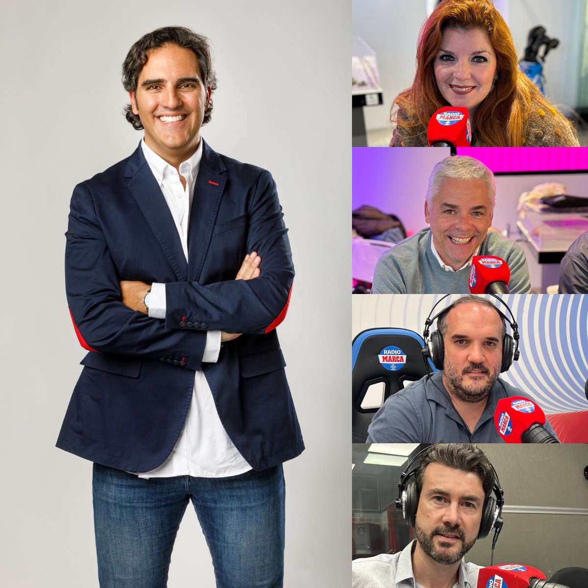 Radio MARCA (@radiomarca) on Twitter photo 🎧¡Lo formamos ya!
#ElCorrillo
👩🏫 <a href="/vanesadelucio/">Vanesa de Lucio</a>
👨🏫 <a href="/manumartin23/">Manu Martín</a>
👨🏫 <a href="/nacholabarga/">Nacho Labarga Adán</a>
👨🏫 <a href="/JoseIFernandez/">Jose Ignacio Fernández</a>
🎙️ <a href="/Sahuqui/">Rafa Sahuquillo🎙</a>
📻radiomarca.com 🎧¡Lo formamos ya!
#ElCorrillo
👩🏫 <a href="/vanesadelucio/">Vanesa de Lucio</a>
👨🏫 <a href="/manumartin23/">Manu Martín</a>
👨🏫 <a href="/nacholabarga/">Nacho Labarga Adán</a>
👨🏫 <a href="/JoseIFernandez/">Jose Ignacio Fernández</a>
🎙️ <a href="/Sahuqui/">Rafa Sahuquillo🎙</a>
📻radiomarca.com