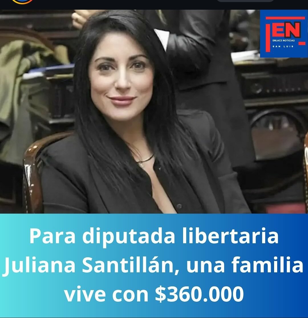 Con la dieta que cobra es fácil opinar y decir barbaridades para quedar bien con el presidente #Milei #Santillan  #canastabasica  #indec