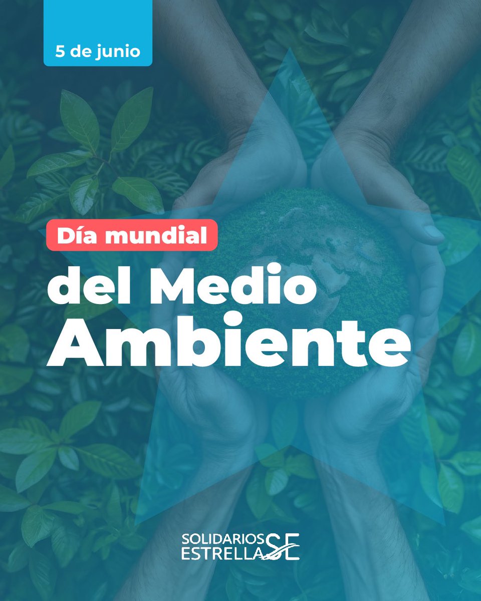 Hoy es El Día Mundial del Medio Ambiente y el lema para este año es: “Sin contaminación por plásticos”  desde Solidarios Estrella apoyamos todas las iniciativas que generen conciencia sobre la gran cantidad de plásticos que contaminan nuestro planeta, al igual que todas las