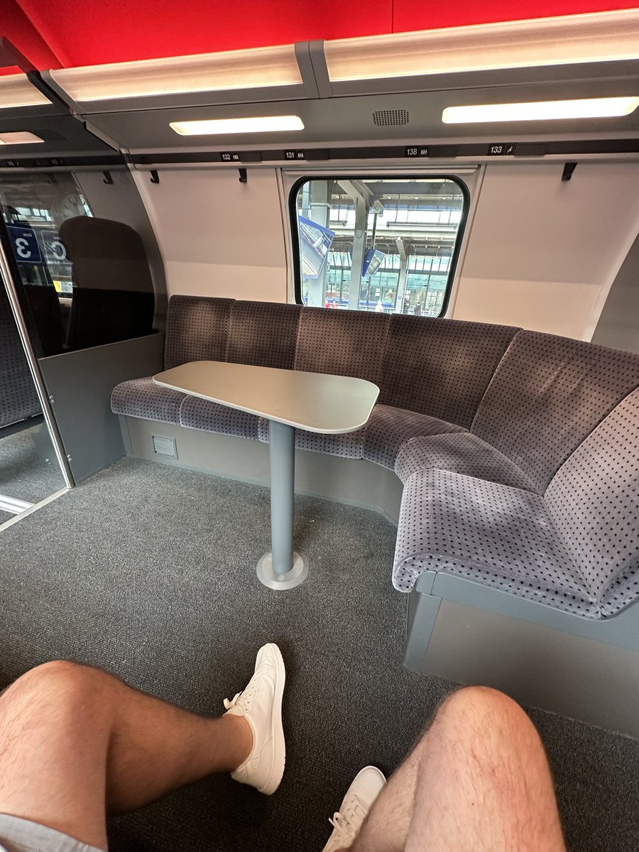 Swiss trains are made for away days !