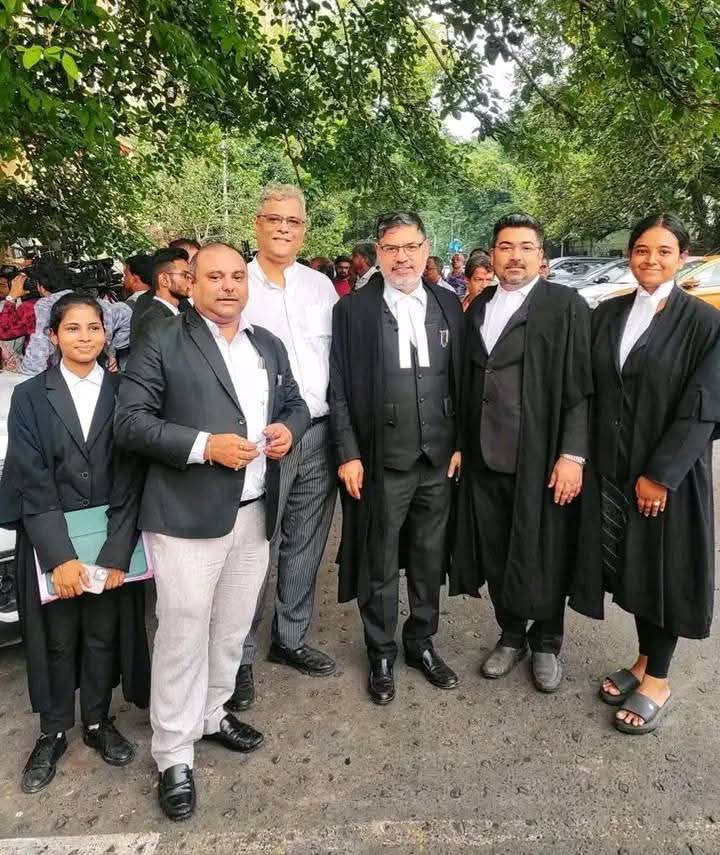 The lawyers who represented and fought for Sharmishta Panoli in the Calcutta High Court