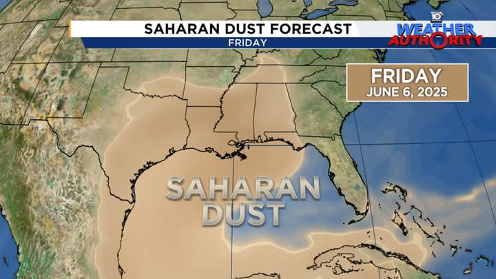 I've lived on the east coast my entire life and have never heard of Sarahan dust blowing over from Africa before. I'm calling bullshit. This is geoengineering fuckery.