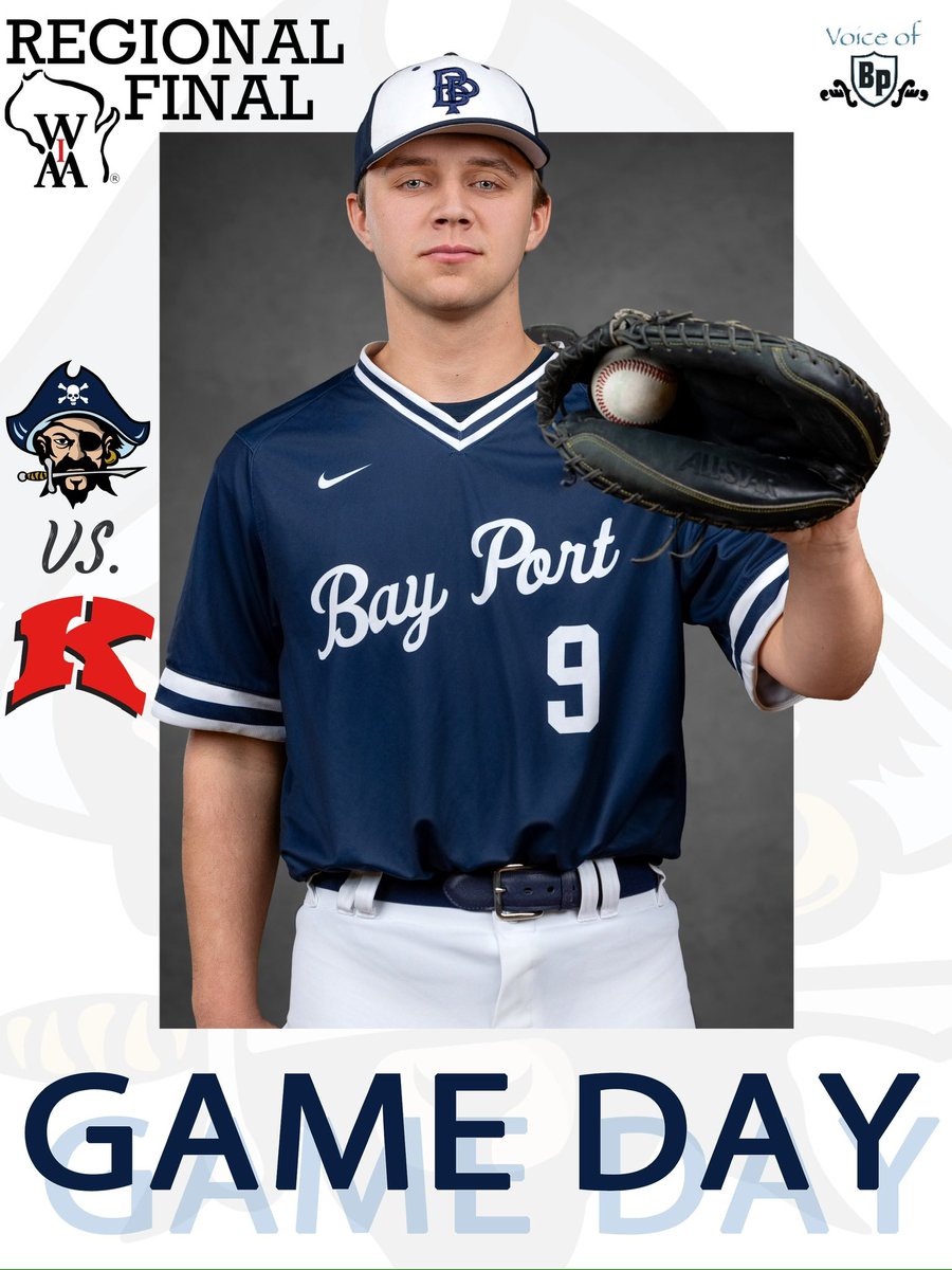 Bay Port Radio (@voiceofbp) on Twitter photo ๐๐๐๐๐๐๐๐ ๐
๐๐๐๐
โ๏ธ <a href="/bayportbaseball/">Bay Port Baseball</a>
๐ด <a href="/thekimberlybase/">Kimberly Baseball</a>
โพ๏ธ <a href="/wiaawi/">WIAA</a> Regional Final
๐Sunset Park, Kimberly
๐ 4:30 First Pitch
๐๏ธCole & Mike
๐ฅ๏ธ youtube.com/live/UoJzmgU7uโฆ
#wibase ๐๐๐๐๐๐๐๐ ๐
๐๐๐๐
โ๏ธ <a href="/bayportbaseball/">Bay Port Baseball</a>
๐ด <a href="/thekimberlybase/">Kimberly Baseball</a>
โพ๏ธ <a href="/wiaawi/">WIAA</a> Regional Final
๐Sunset Park, Kimberly
๐ 4:30 First Pitch
๐๏ธCole & Mike
๐ฅ๏ธ youtube.com/live/UoJzmgU7uโฆ
#wibase