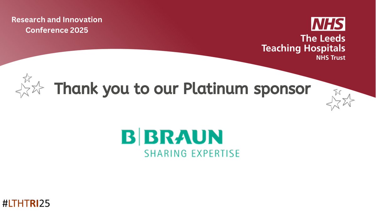🌟 We're proud to announce B. Braun Group as one of our Platinum sponsors for the R&amp;I July Conference 2025!

🎤 We’re also excited to welcome Michael Cullen, Head of Value and Access at B. Braun Medical (UK) Ltd., who will be speaking at the conference.