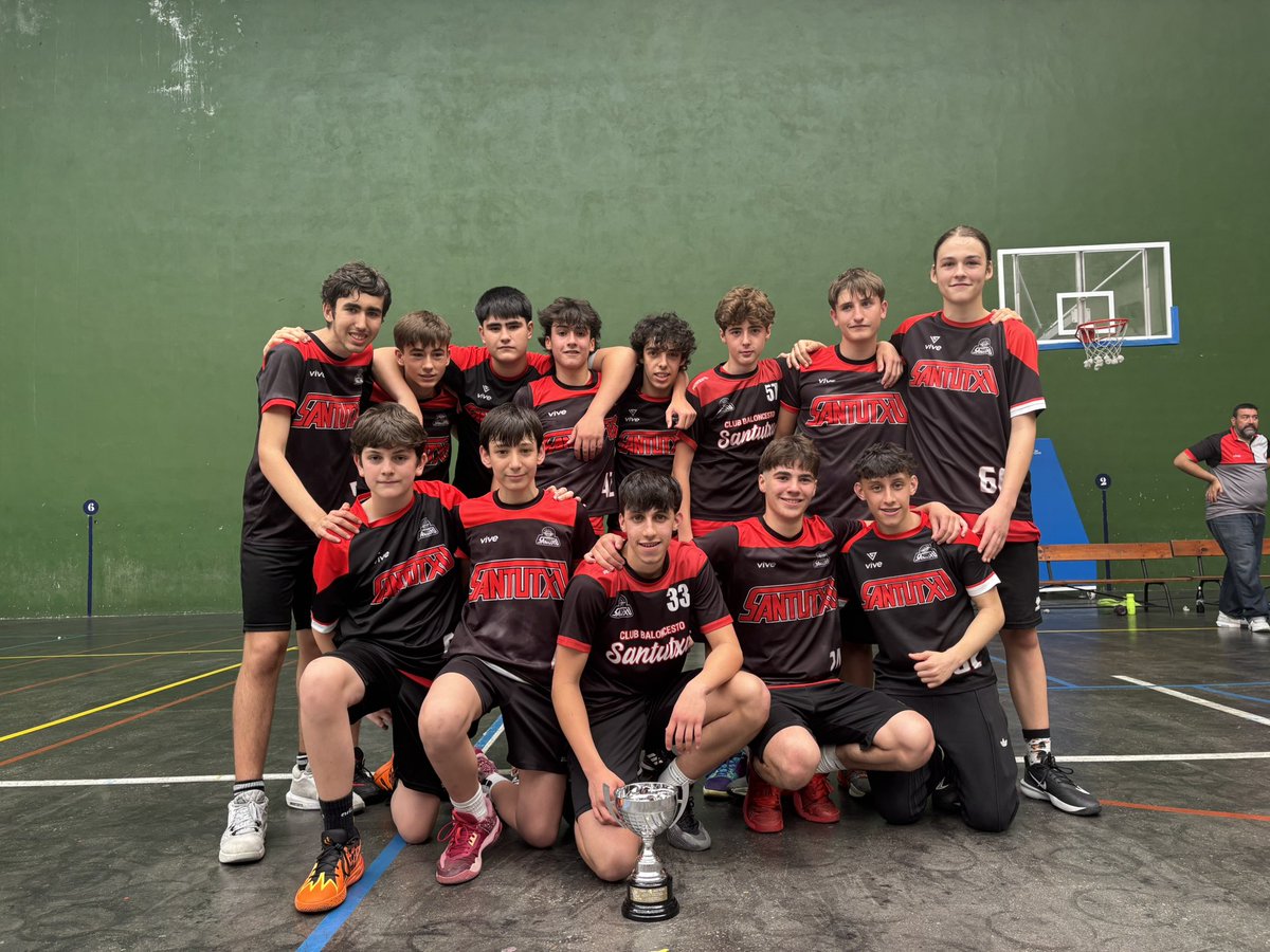 ๐.๐. ๐ฆ๐๐ก๐ง๐จ๐ง๐ซ๐จ (@cbsantutxu) on Twitter photo ๐จ ๐๐ป๐ณ๐ผ | El Cadete 1ยช Masculino se proclama CAMPEรN de Kopa B <a href="/BizkaiaBasket/">Bizkaia Basket</a> ๐
๐ช๐ป๐๐ป๐๐ป
#CBSantutxu ๐จ ๐๐ป๐ณ๐ผ | El Cadete 1ยช Masculino se proclama CAMPEรN de Kopa B <a href="/BizkaiaBasket/">Bizkaia Basket</a> ๐
๐ช๐ป๐๐ป๐๐ป
#CBSantutxu