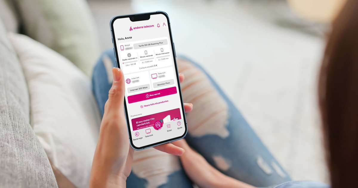 📲 Ja està disponible la nova app d’Andorra Telecom!
Més intuïtiva, visual i pensada amb tu!

Descarrega-la des de les botigues oficials i descobreix totes les novetats 👉 
 ow.ly/l6tw50W4J6Y

#AppAndorraTelecom #TecnologiaAmbTu #Andorra