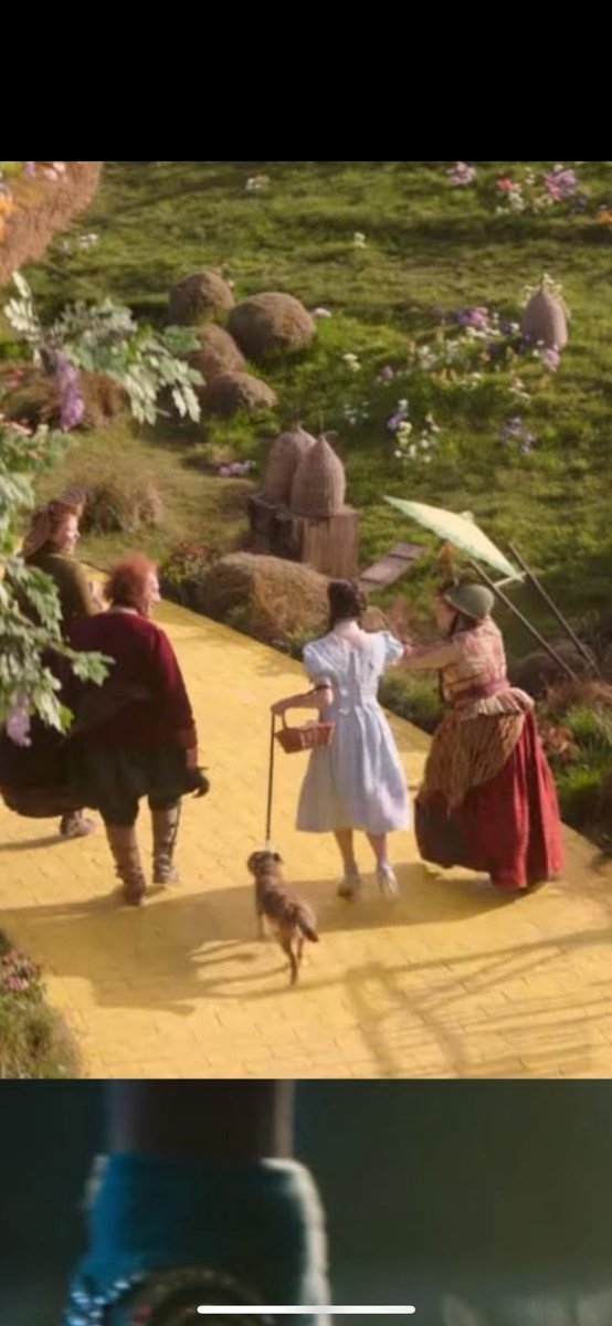 Somehow the award for most deranged thing in the Wicked trailer goes to TOTO ON A LEASH?!?