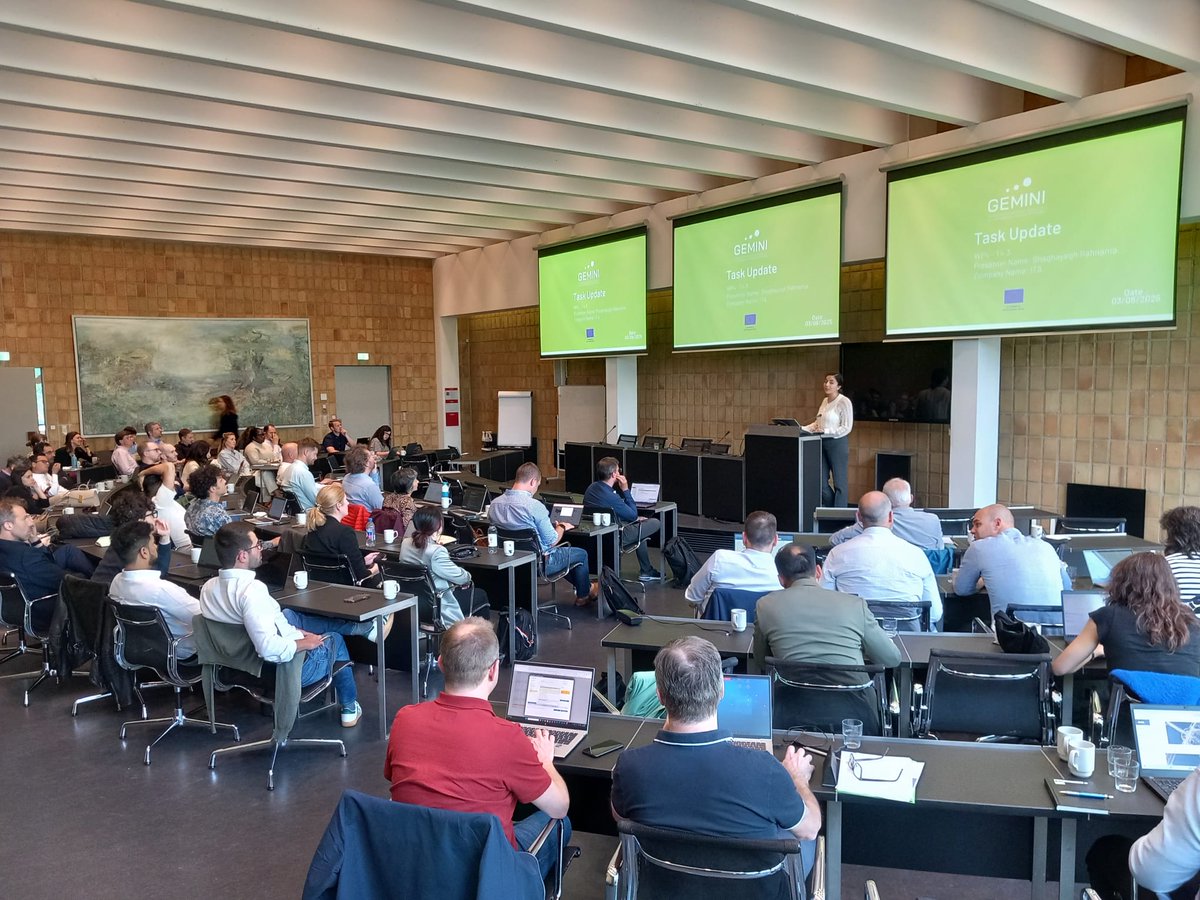 En #Copenhague 🇩🇰, reunión del proyecto <a href="/GeminiEuProject/">GeminiEuProject</a> 

Nuestros compañeros <a href="/escuindavid/">David Escuín</a> y Shaghayegh Rahnama de <a href="/ITA_tecnologia/">Instituto Tecnológico de Aragón</a> exponen los avances para #movilidad #movilidadCompartida y acelerar el progreso hacia la neutralidad climática 💚