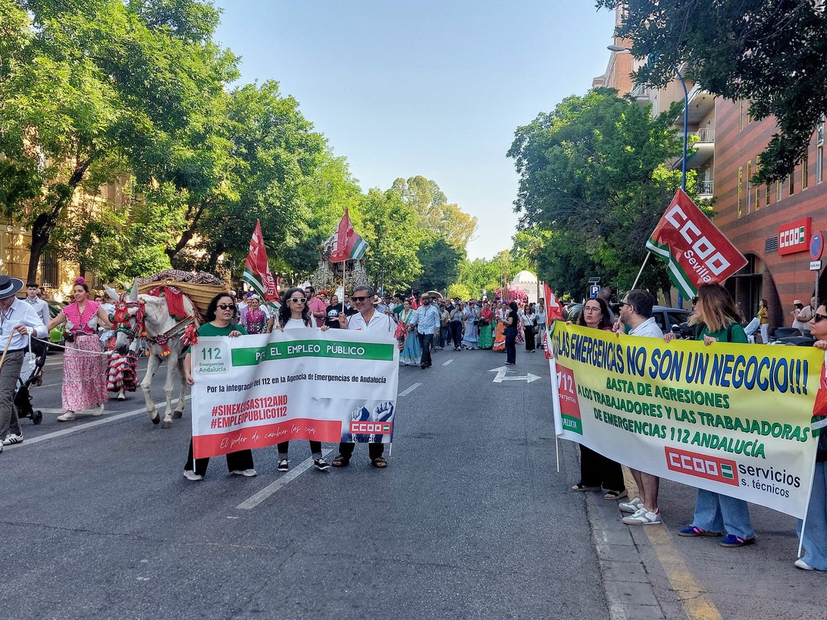 🚨112 | Denunciamos que el 112 sigue subcontratado. Las Emergencias “no pueden ser un negocio”.

‼️El Plan Romero del que tanto alardea el Gobierno andaluz está en manos de una empresa privada que precariza las condiciones laborales de su plantilla que realiza un trabajo esencial