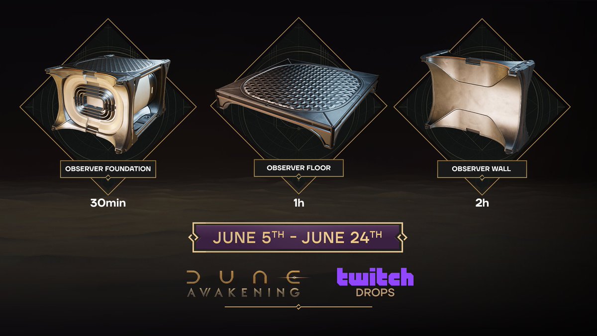 WiccanaTV's tweet image. Hoy volvemos a luchar por sobrevivir en Arrakis 💀

Si no me traga un gusano gigante, será un buen día.

Nos vemos en #DuneAwakening ⚔️

Y tenemos drops 👇

@Funcom @DuneAwakening #funcomcreator #funcomcreators