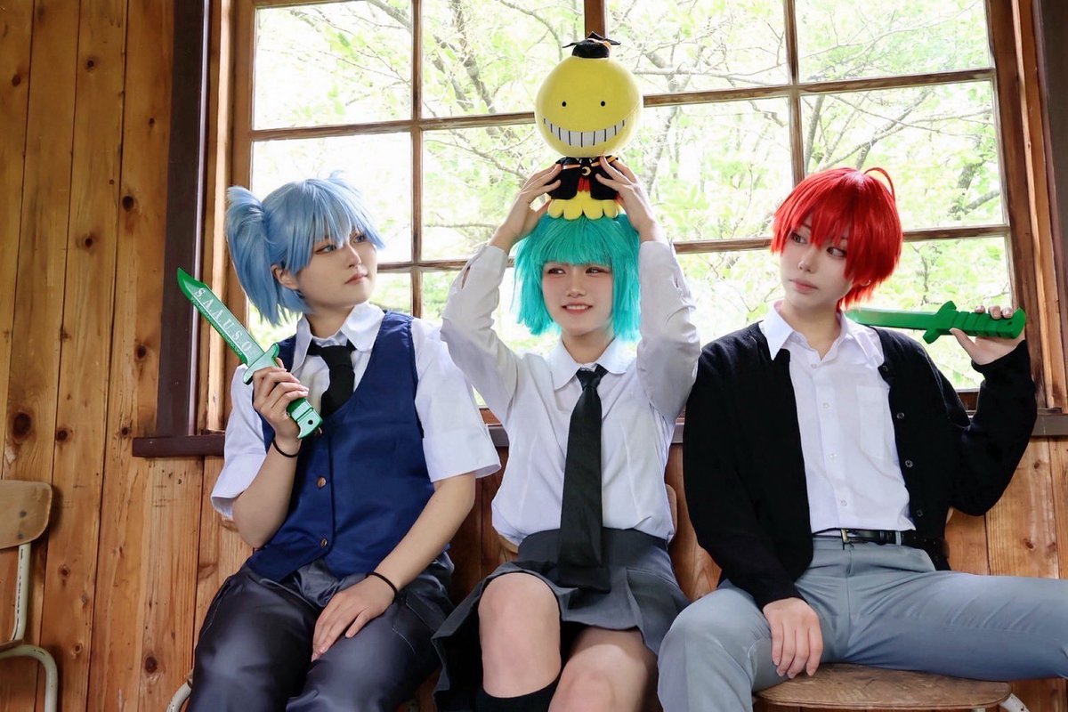 …………………絆の時間………………………

.

.

.

.
#暗殺教室コスプレ