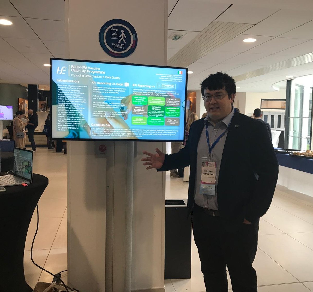 Myself and Caralyn Horne are at #EHMA2025 presenting an oral and poster presentation on the BOTP-IPA catch-up vaccination programme.

Caralyn also highlighted the use of the <a href="/HSEchange_guide/">Health Services Change Guide</a> which supported the change management component of programme. #ChangeGuide

<a href="/EHMAinfo/">European Health Management Association</a>