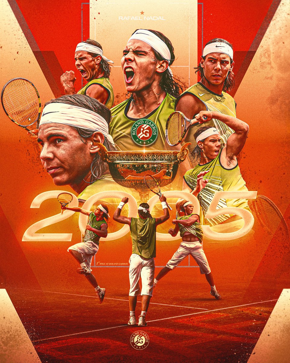 20 years ago, he started writing his legacy ✨

Celebrating the 20-year anniversary of Rafa Nadal's first title, the start of something big 🏆

#RolandGarros