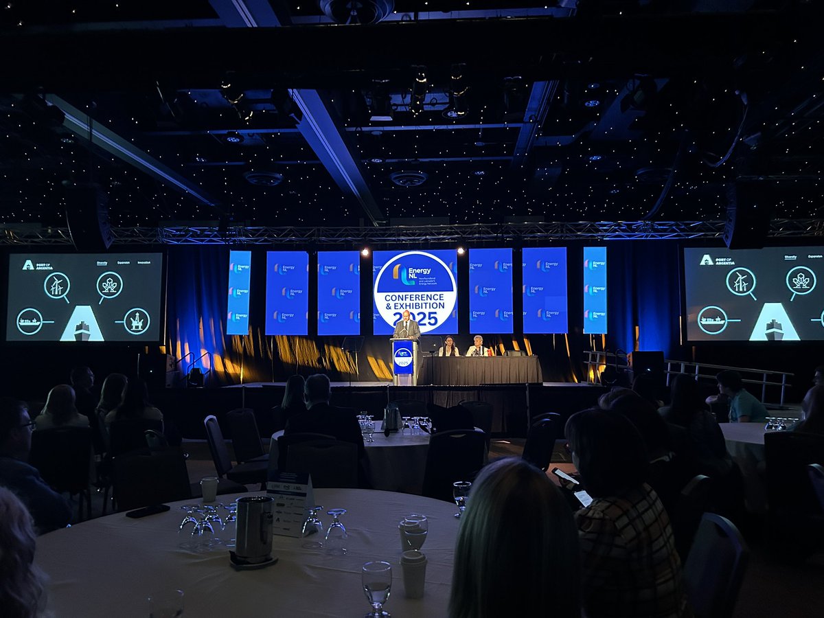 CEO Scott Penney addresses annual Energy NL conference this morning to outline the Port diversification strategies!