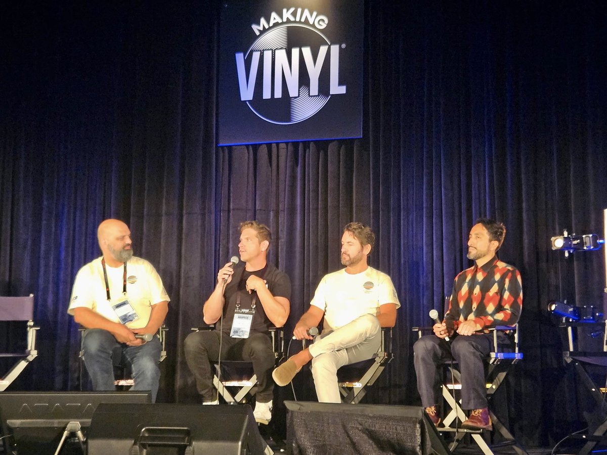 Loop Fans: Web3 for the Music Industry (@loopfans) on Twitter photo 🚀 Just back from Making Vinyl in Memphis!
Our CEO, <a href="/tomnorwood_/">Tom Norwood | Founder | Web3 + Music</a> , spoke about why vinyl records + blockchain are the perfect match:
💿 Vinyl = scarcity, uniqueness, emotional connection
🔗 Blockchain = authenticity, ownership, fan engagement
• For artists: more control + 🚀 Just back from Making Vinyl in Memphis!
Our CEO, <a href="/tomnorwood_/">Tom Norwood | Founder | Web3 + Music</a> , spoke about why vinyl records + blockchain are the perfect match:
💿 Vinyl = scarcity, uniqueness, emotional connection
🔗 Blockchain = authenticity, ownership, fan engagement
• For artists: more control +
