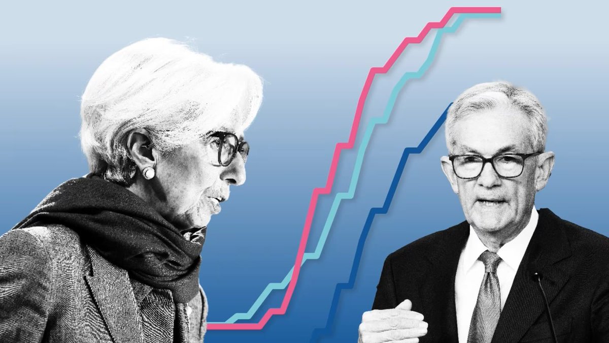 Breaking: ECB taie dobanda cu referinta cu 25 punte de baza la 2%. Este a 8-a taiere consecutiva, in timp ce FED nu vrea sa taie dobanda deloc si o tine la 4.5%.