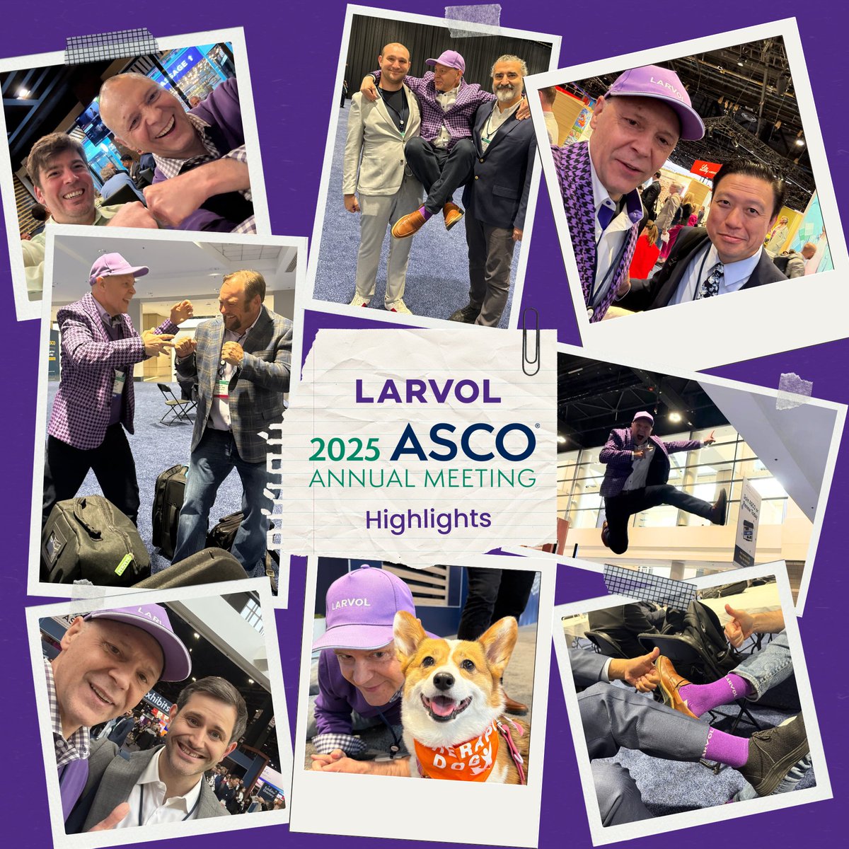 Larvol's tweet photo. Our top highlights from @ASCO 2025.

Follow us for the latest oncology updates: https://t.co/1AuNSQx3PR

#LARVOL #ASCO25 #CancerResearch #Oncology #CancerData #ClinicalTrials #OncologyInsights #ASCO2025 | @BrunoLarvol | @one_interrobang | @GIMedOnc | @nicogirardcurie | @Timothee_MD | @StephenVLiu | @DrYukselUrun | @PatelOncology | @mwschoen | @PTarantinoMD | @DrMLChua | @realbowtiedoc