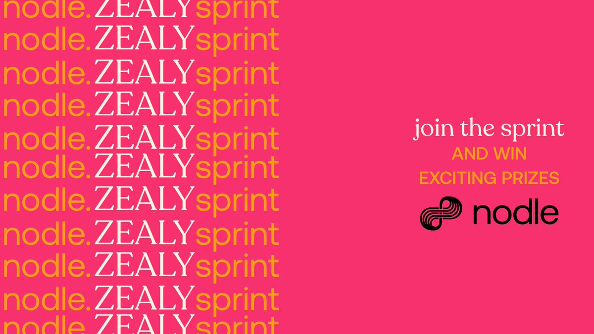 NodleNetwork's tweet photo. NODLE ZEALY SPRINT IS LIVE! ✨ 

Join the movement that's connecting the world through secure, private and scalable infrastructure. 

🌐 $1,000 USDC Prize Pool  
🗓 NOW - 5th July  
Reward Structure 👇 
🔸#1: $150  
🔸#2-3: $75 each 
🔸#4-5: $50 each  
🔸#6-15: $25 each  
🔸#16-50: $10 each  

Ready to earn while you help decentralize the internet?  🔗 https://t.co/KfH8VfHRO5