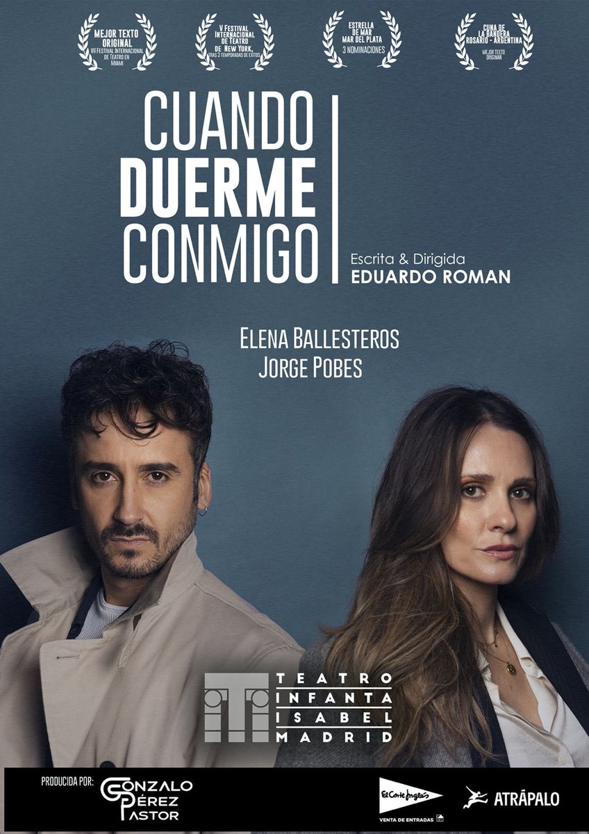 cuandoduermeesp's tweet photo. @cuandoduermeesp de @eduroman811 Re-estreno!!! 18/6 21.30h
TEATRO INFANTA ISABEL
              MADRID @Teatro_Infanta https://t.co/ztrRNc8Agh