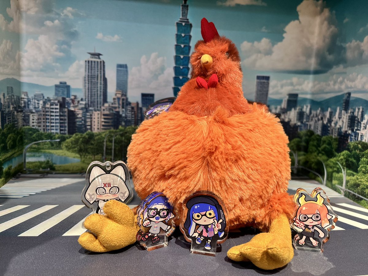 家裡已經有兩隻雞了耶…怎麼又夾了一隻