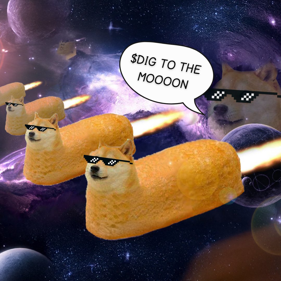 y'all know where the next stop is.

ya $DIG ?