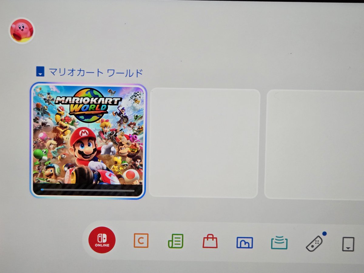 ようやく落ち着いたのでSwitch2の開封＆初期設定。アカウントは3DSで遊んでいたときに作っていたので十数年ぶりにログイン…
　Switch持ってなかった勢ゆえ 何から何まではじめてやったけどオッチャンにも分かりやすい説明で無事設定完了。
　マリオカートのダウンロードが終わったら早速遊んでみます