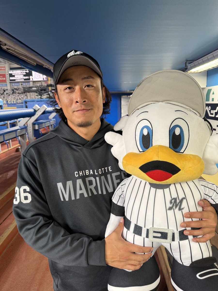 勝利投手の #坂本光士郎 投手！ ここまで4試合無失点投球を続けてい