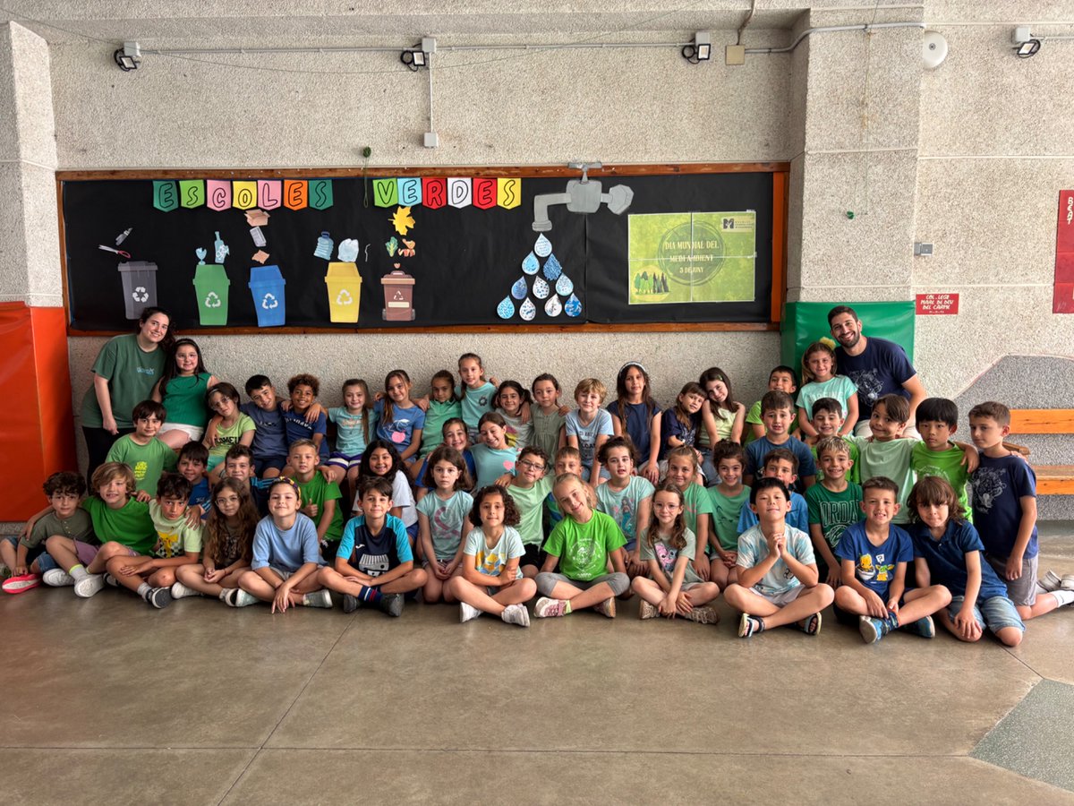 Dia mundial del Medi Ambient 💧🍀 <a href="/escolamdcprat/">escolamdcprat</a> <a href="/PatrciaFS_MDC/">Patrícia Ferrer</a>