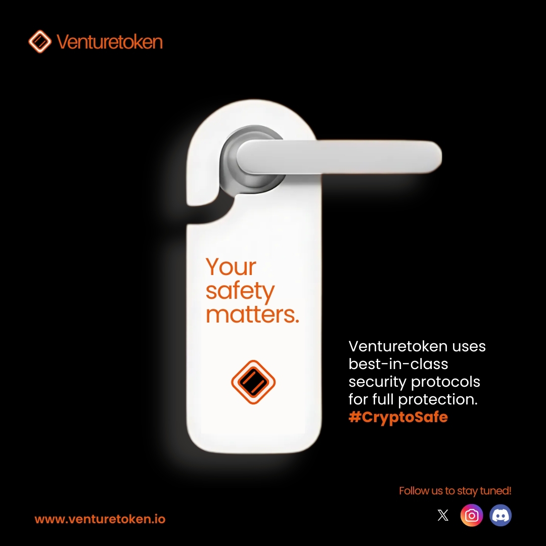 Venturetoken_'s tweet image. 🔒 Your Safety Matters

At Venturetoken, we prioritize your trust. That’s why we use best-in-class security protocols to keep your assets fully protected — every transaction, every time. 🛡️✨

🌐 Early access at venturetoken.io

#Venturetoken #CryptoSecurity