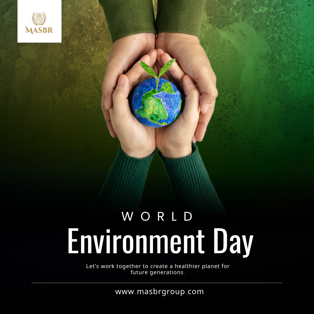 MASBR_GROUP's tweet image. The Earth whispered.
We ignored it.
Now it’s screaming.

This #WorldEnvironmentDay, don’t post to impress — act to impact.

🧃 Ditch single-use plastics
🛒 Support local, sustainable brands
💡 Choose conscious over convenient

Small choices. Big shifts. 🌱
#EnvironmentDay