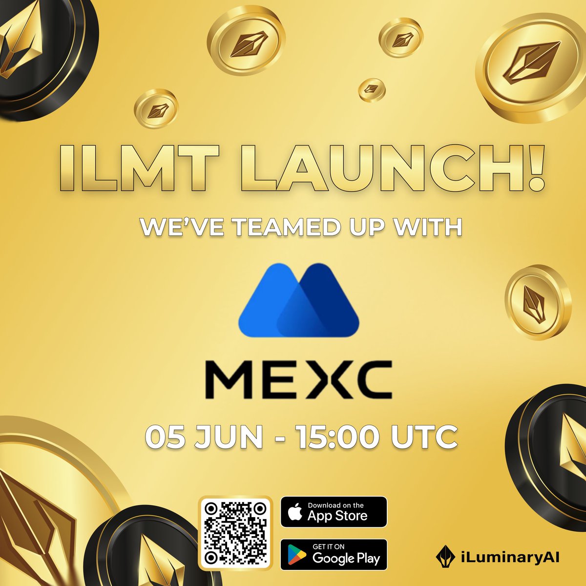 🚀 Launch Imminent!

The wait is over $ILMT is going live today at 15:00 UTC on <a href="/MEXC_Official/">MEXC</a>!

This is the moment we’ve been building towards.
From a sold-out IDO phase to global listings <a href="/iLuminaryAI/">iLuminaryAI Wallet</a> is ready to show what real AI-powered financial infrastructure looks like.