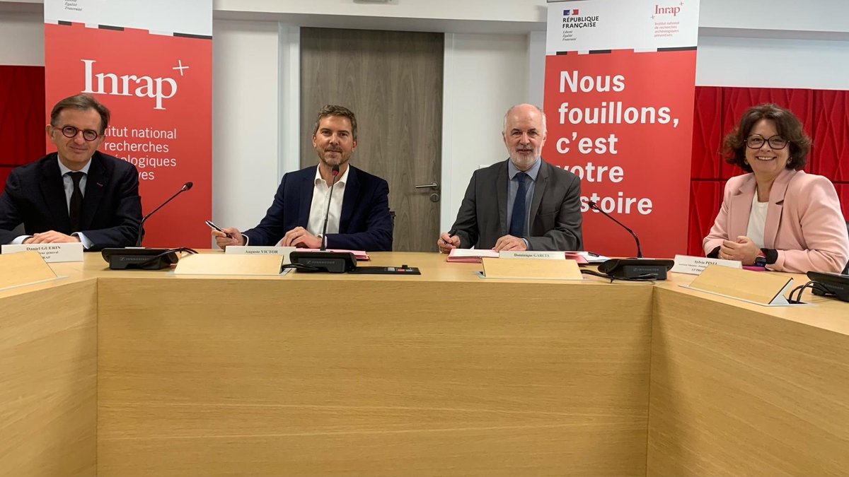 Eddie Aït - Inrap (@ait_inrap) on Twitter photo Ce jeudi 5 juin 2025, <a href="/PierreAoun_off/">Aoun Pierre</a>, directeur général de <a href="/LP_Promotion/">GROUPE LP PROMOTION</a>, représenté par Auguste Victor, directeur régional, et <a href="/GarciaDInrap/">Dominique Garcia</a>, président de l’<a href="/Inrap/">Inrap</a>, en présence de <a href="/SylviaPinel/">Sylvia PINEL</a>, ancienne ministre et présidente du Comité de mission du Groupe #LPPromotion, et de Ce jeudi 5 juin 2025, <a href="/PierreAoun_off/">Aoun Pierre</a>, directeur général de <a href="/LP_Promotion/">GROUPE LP PROMOTION</a>, représenté par Auguste Victor, directeur régional, et <a href="/GarciaDInrap/">Dominique Garcia</a>, président de l’<a href="/Inrap/">Inrap</a>, en présence de <a href="/SylviaPinel/">Sylvia PINEL</a>, ancienne ministre et présidente du Comité de mission du Groupe #LPPromotion, et de