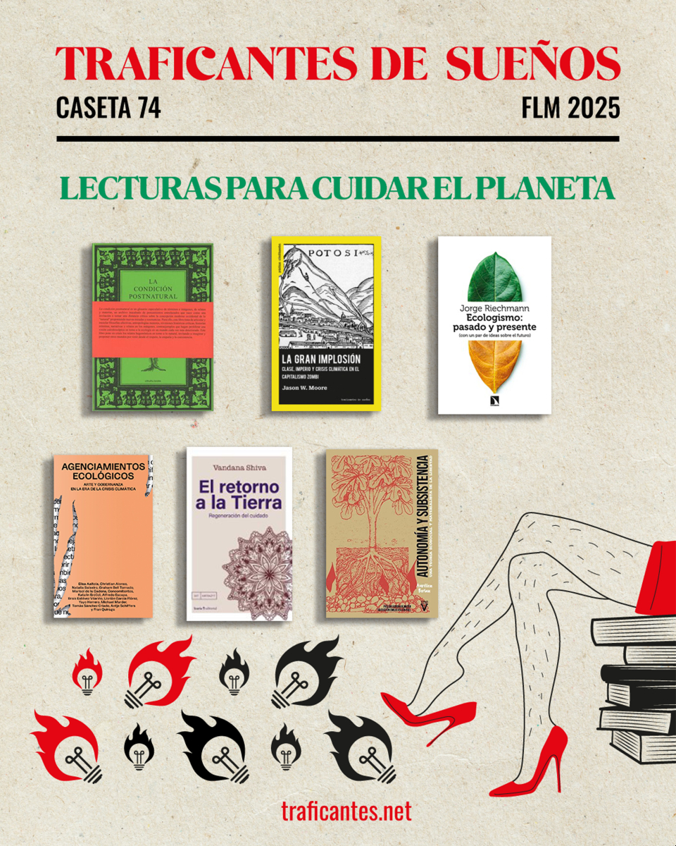 Traficantes de Sueños (@traficantes2010) on Twitter photo #RecomendacionesFeria
En el #DíaMundialdelMedioAmbiente te dejamos nuestras recomendaciones libreras. Puedes encontrarlas todas en nuestra #Caseta74 de la <a href="/FLMadrid/">Feria del Libro de Madrid</a> con un 10% de descuento.
¡Pasen y lean! 🧵(hilo) #RecomendacionesFeria
En el #DíaMundialdelMedioAmbiente te dejamos nuestras recomendaciones libreras. Puedes encontrarlas todas en nuestra #Caseta74 de la <a href="/FLMadrid/">Feria del Libro de Madrid</a> con un 10% de descuento.
¡Pasen y lean! 🧵(hilo)