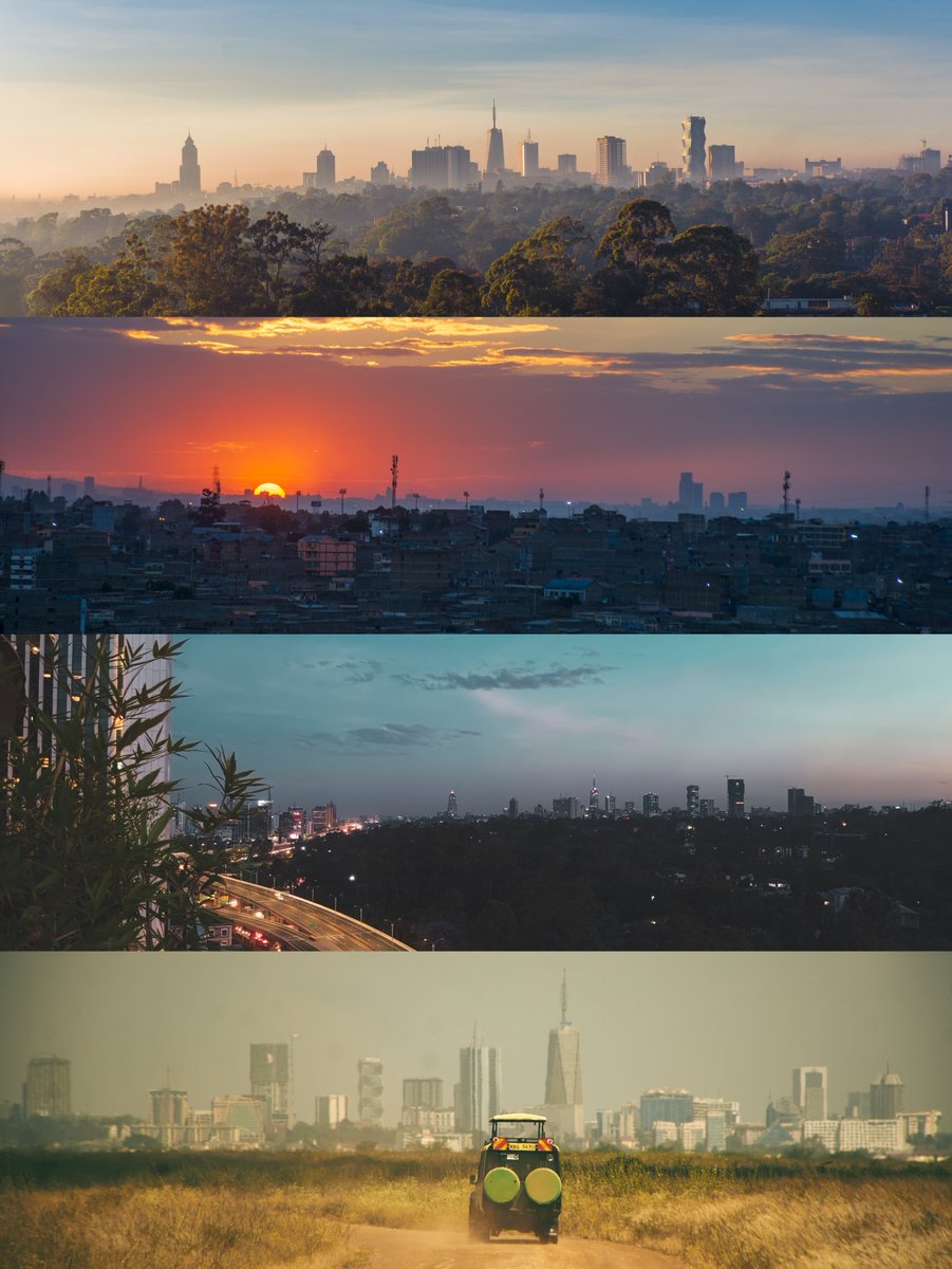 Nairobi has a really nice landscape/cityscape for the opening shot for a movie or series.