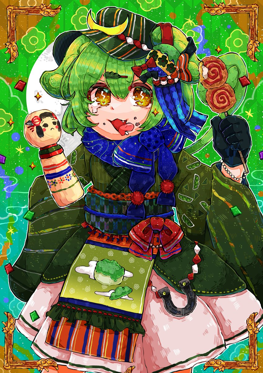 💚宮城のお姫様なのだ!(再UP)💚
#東北ずん子展　#ずんだもん