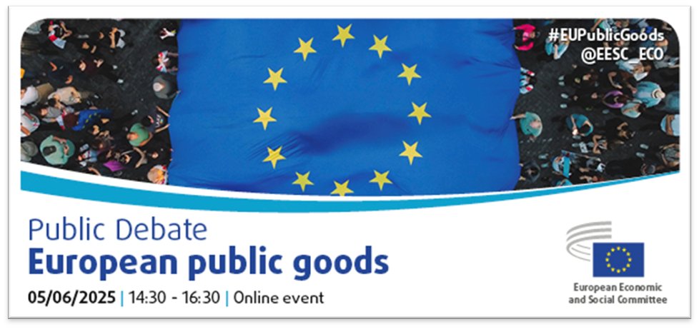 📢 We’re LIVE!
How can the EU strengthen peace, resilience and well-being through European Public Goods?
Tune in to our debate with EU institutions and civil society!
📺 Webstream: europa.eu/!G9Mqmr
💬 Ask questions via Sli.do with #EUPublicGoods