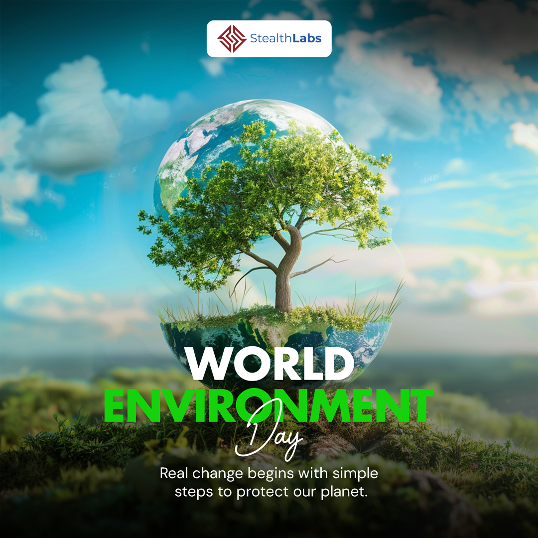 On #WorldEnvironmentDay, leadership means embedding sustainability into every decision. The future of business depends on how well we protect our planet today.

Let’s build resilient, responsible enterprises together. stealthlabs.com

<a href="/stealthlabsinc/">Cyber Security 🇺🇸</a> #GoGreen #GreenFuture