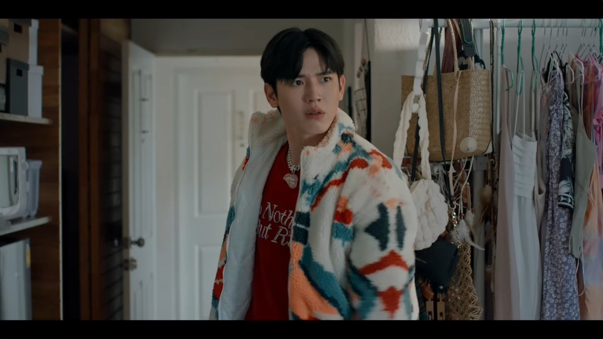 "poor taste" he says. whilst wearing a horrible jacket known to man under the SEA weather, corny shirt that says "do nothing but rich" and that 2016 ass necklace