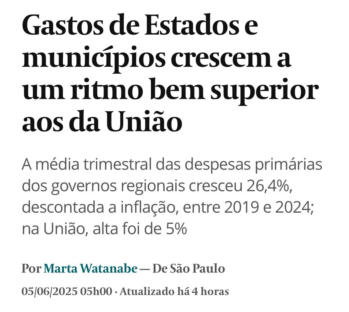A verdadeira expansão de gastos do governo está aqui!