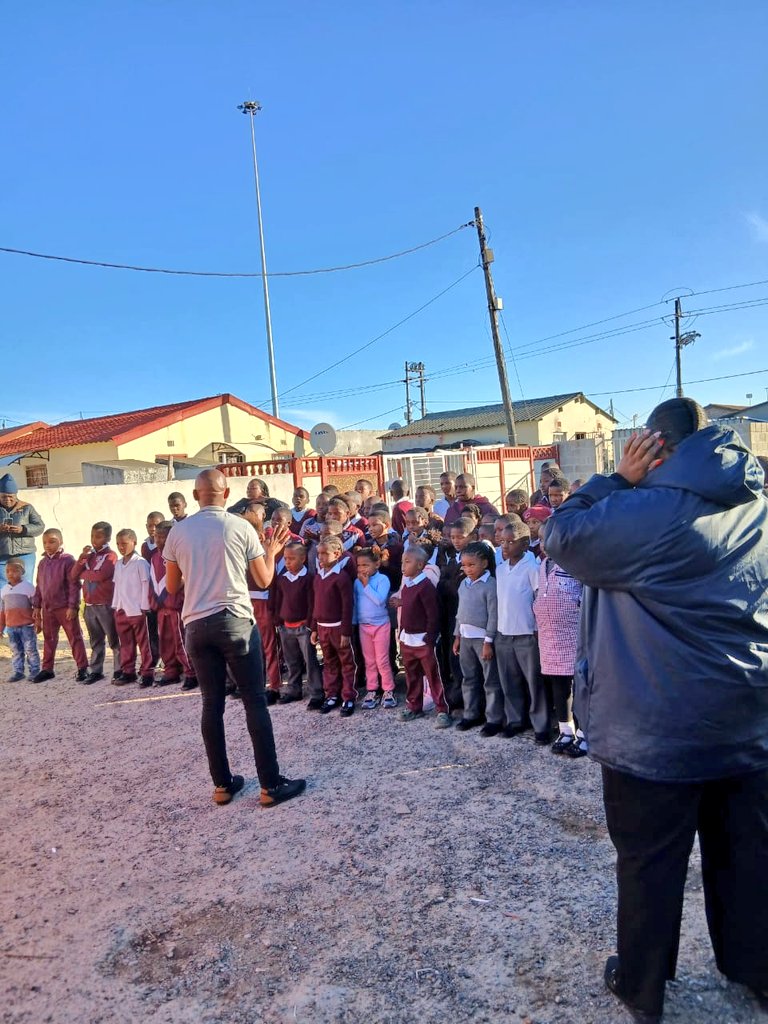 IlithaLabantu's tweet image. As part of #ChildProtectionWeek2025, we visited Chuma Primary &amp;amp; Iyabinga ECD in Khayelitsha to empower children on their rights &amp;amp; to speak out against abuse. Protecting children requires all of us to create safe spaces where their rights are respected and their voices heard.