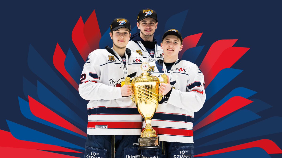 Drei Jungadler für die Adler! bit.ly/4kQGD9k #AdlerMannheim #fürMannheim
