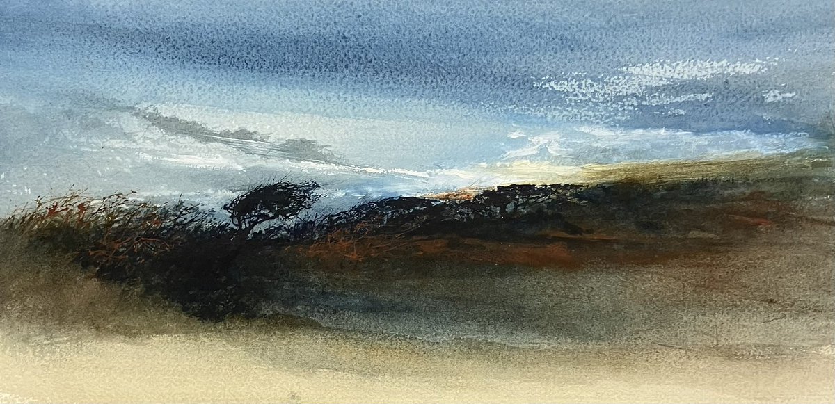 #Watercolour #Lydstep #Pembrokeshire